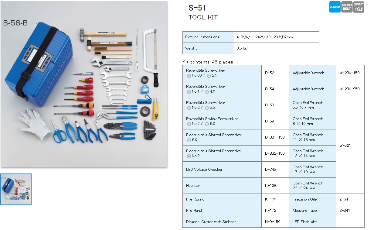 Ichiban Precision Sdn Bhd Hozan Hozan Tool Kit